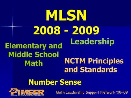 Elementary and Middle School Math