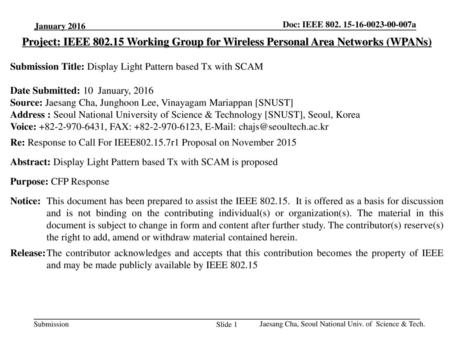 <month year> 6/11/2018<month year> doc.: IEEE January 2016