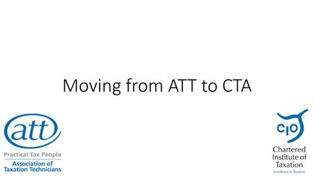 Moving from ATT to CTA.