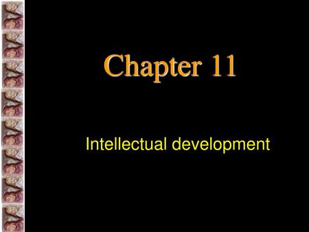 Intellectual development