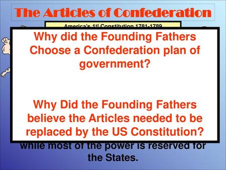 The Articles of Confederation