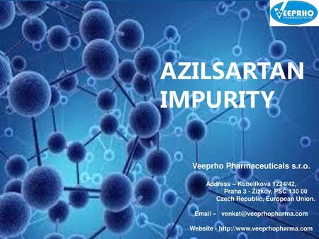 AZILSARTAN IMPURITY Veeprho Pharmaceuticals s.r.o.