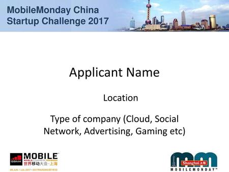 Type of company (Cloud, Social Network, Advertising, Gaming etc)