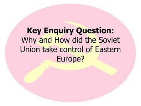 Y10: Summer 1: Wk 6: Cold War Seating plan