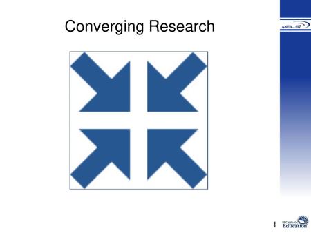 Converging Research Chapter 11 Background Information: