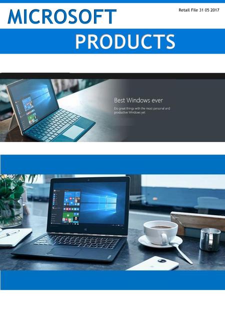 MICROSOFT Retail File 31 05 2017 PRODUCTS.