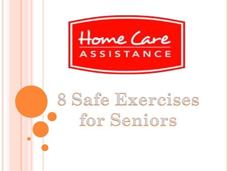 8 Safe Exercises for Seniors