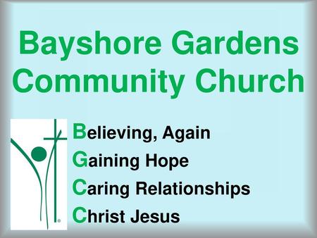 Bayshore Gardens Community Church