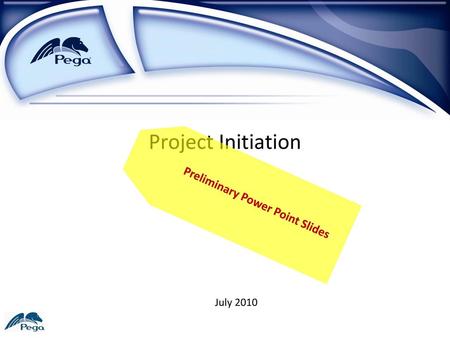 Preliminary Power Point Slides