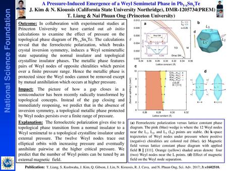 A Pressure-Induced Emergence of a Weyl Semimetal Phase in Pb1-xSnxTe J