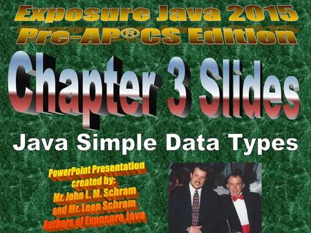 PowerPoint Presentation Authors of Exposure Java