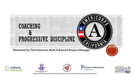 Coaching & Progressive Discipline