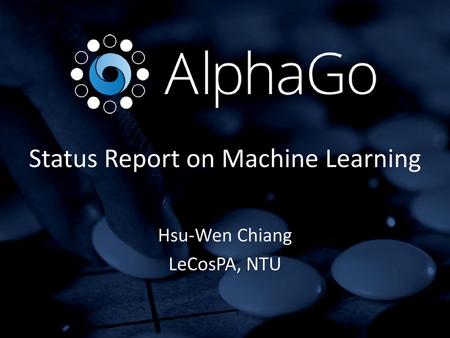 Status Report on Machine Learning