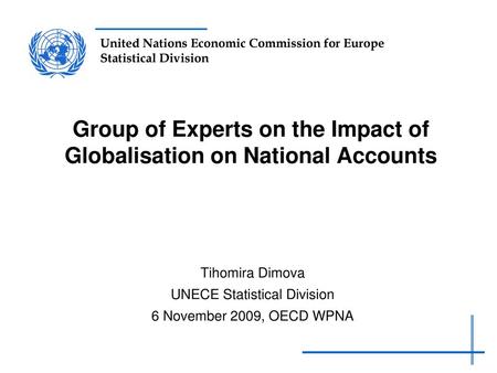 Group of Experts on the Impact of Globalisation on National Accounts