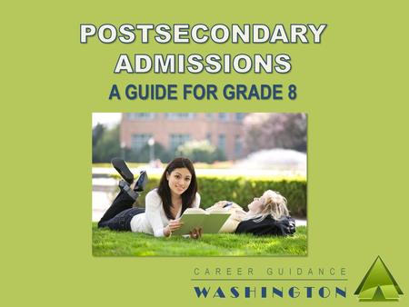 POSTSECONDARY ADMISSIONS