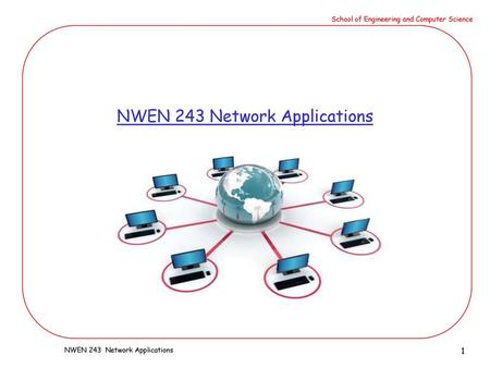 NWEN 243 Network Applications