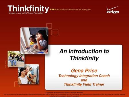 An Introduction to Thinkfinity