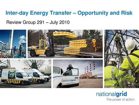 Inter-day Energy Transfer – Opportunity and Risk