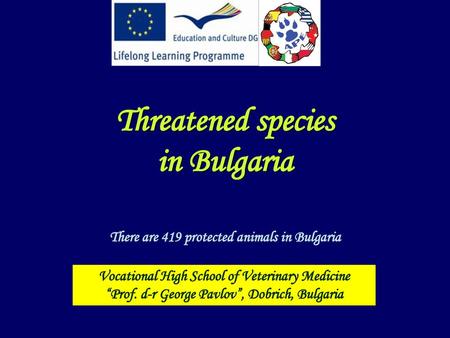 Threatened species in Bulgaria