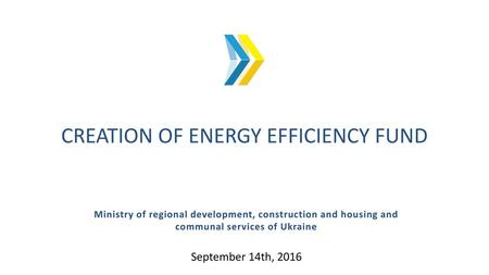 CREATION OF ENERGY EFFICIENCY FUND