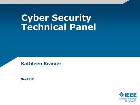 Cyber Security Technical Panel