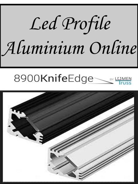 Led Profile Aluminium Online