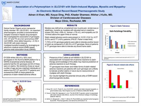 An Electronic Medical Record Based Pharmacogenetic Study