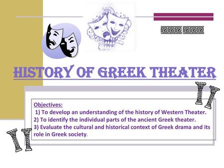 History of greek Theater