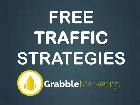 FREE TRAFFIC STRATEGIES