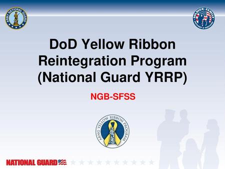 DoD Yellow Ribbon Reintegration Program (National Guard YRRP)