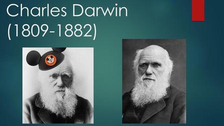 Charles Darwin (1809-1882).