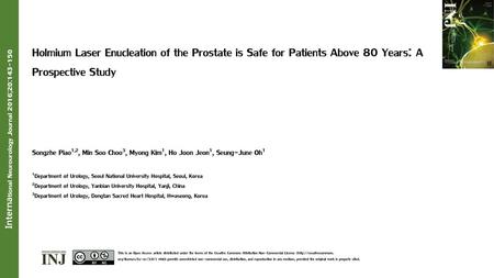 International Neurourology Journal 2016;20: