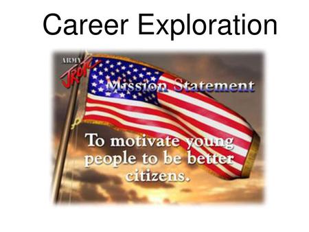 Career Exploration.