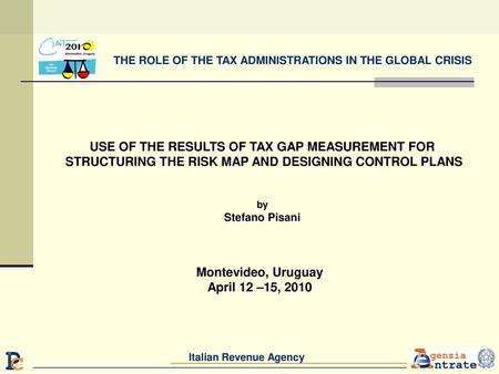 USE OF THE RESULTS OF TAX GAP MEASUREMENT FOR