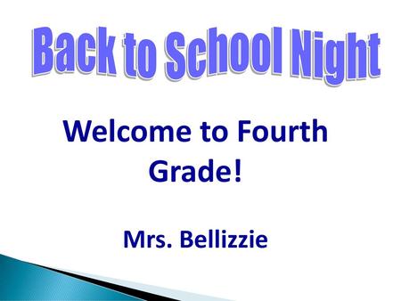 Welcome to Fourth Grade!