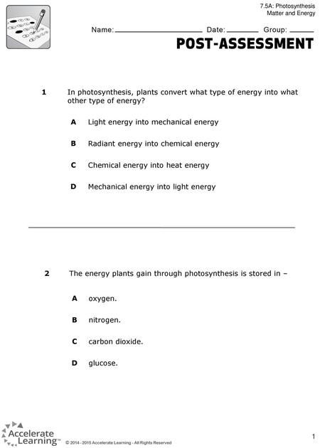 Light energy into mechanical energy