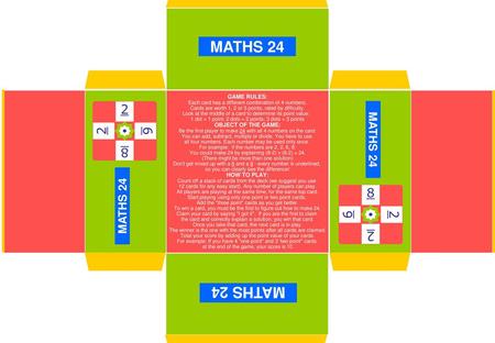 MATHS 24 MATHS MATHS 24 MATHS 24 GAME RULES: