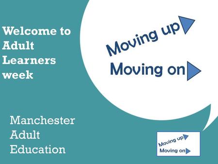 Welcome to Adult Learners week