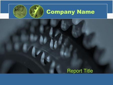 Company Name Report Title.