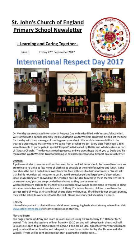 International Respect Day 2017