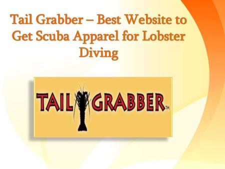 Tail Grabber – Best Website to Get Scuba Apparel for Lobster Diving