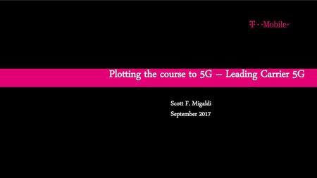 Plotting the course to 5G – Leading Carrier 5G