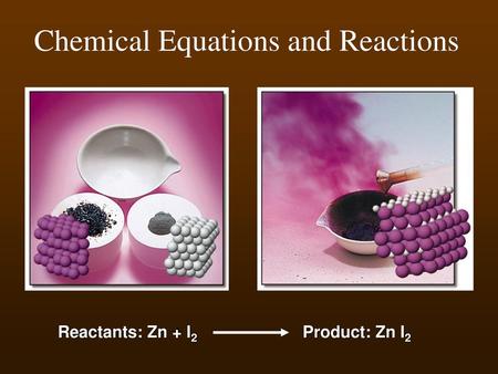 Chemical Equations and Reactions