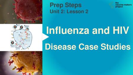 Influenza and HIV Disease Case Studies Prep Steps Unit 2: Lesson 2.