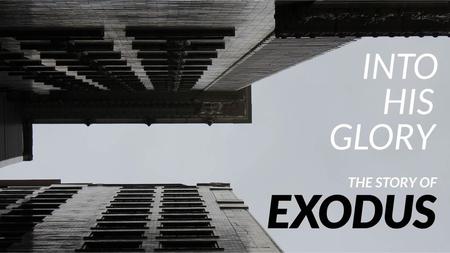 Moments With Moses Exodus 4-6 Moments With Moses Exodus 4-6 Exodus 4: Moses and Aaron brought together all the elders of the Israelites, and.