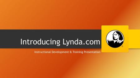 Instructional Development & Training Presentation