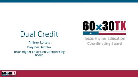 Texas Higher Education Coordinating Board