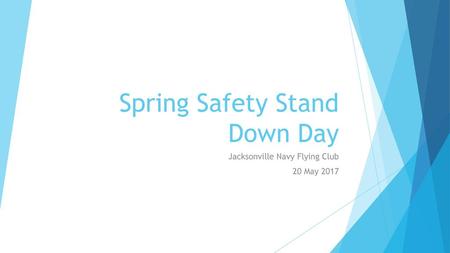 Spring Safety Stand Down Day