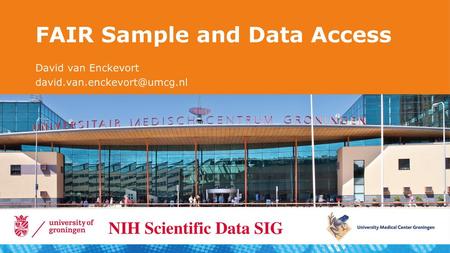 FAIR Sample and Data Access