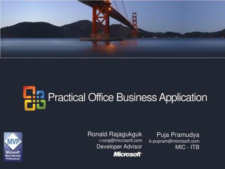 Practical Office Business Application